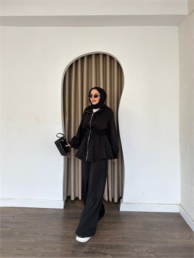 Sevin Puantiye Takım - Siyah