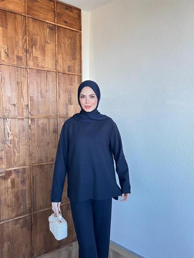 Sevli Pantonlu Takım Lacivert