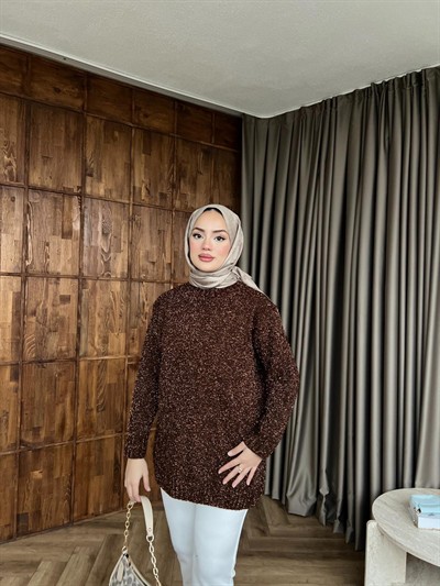 Simli Kazak  - Kahverengi