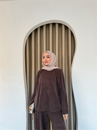Siva Tensel Takım - Kahve