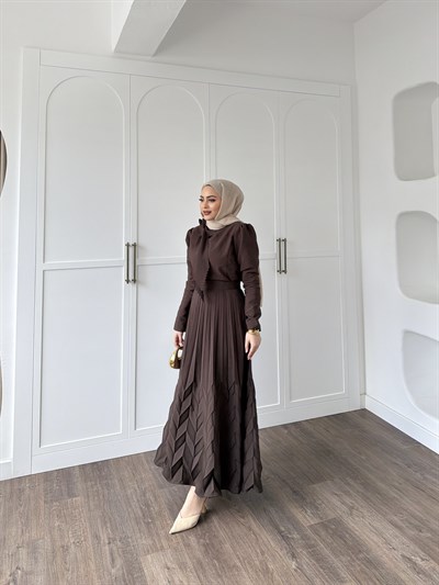 Swan Etekli Takım -Kahve