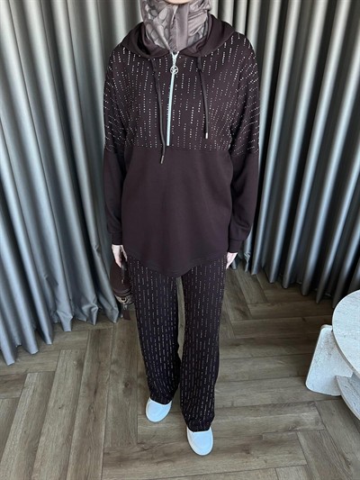 Taşlı Oysh Takım - Acı Kahve