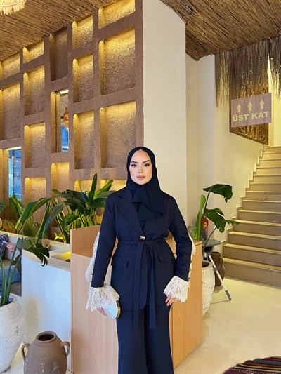 Tehna Dantel Detaylı Takım - Laci