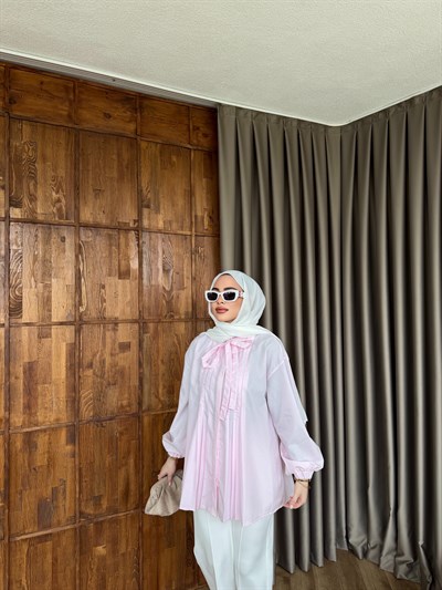 Weqa Gömlek - Pembe
