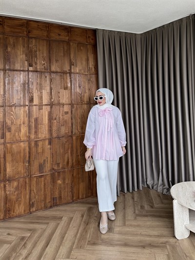 Weqa Gömlek - Pembe