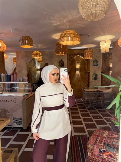 Wmn-Alya Tensel Takım - Mürdüm