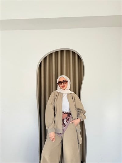 Yasmin Ceket Takım - Bej (ÖNSİPARİŞ)