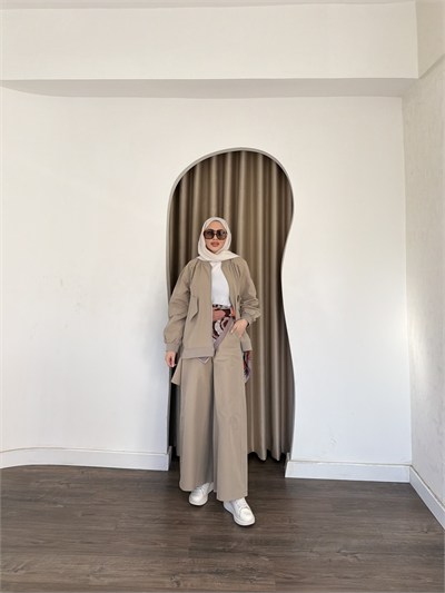 Yasmin Ceket Takım - Bej (ÖNSİPARİŞ)
