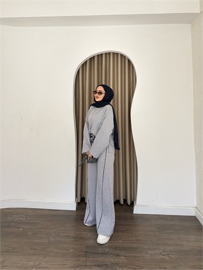 Yelda Takım - Gri 