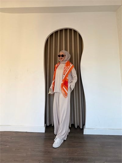 Zühre Oysh Takım - Bej