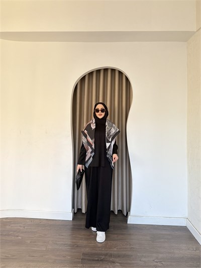 Zühre Oysh Takım - Siyah