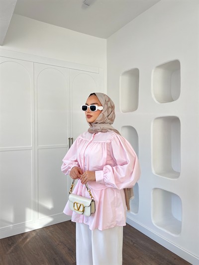 Zuzu Gömlek - Pembe