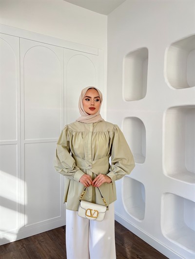 Zuzu Gömlek - Yeşil