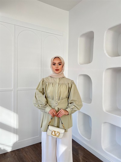 Zuzu Gömlek - Yeşil