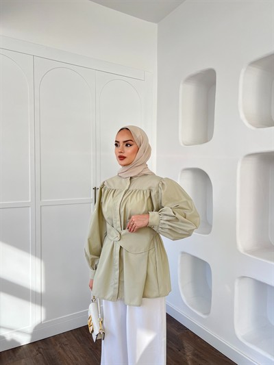 Zuzu Gömlek - Yeşil