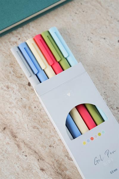 Matt Notebook 0.5 mm 6'lı Jel Kalem Seti