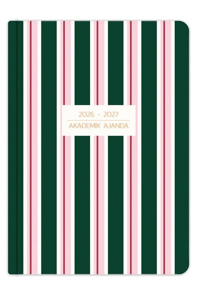 Matt Notebook 2026-2027 A5 Akademik Ajanda 15x21 cm - 17 Aylık