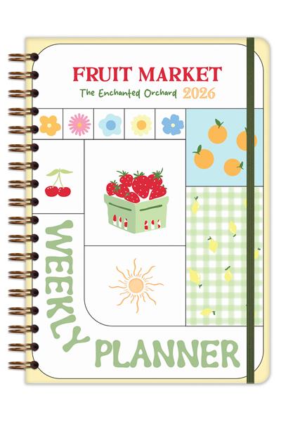 Matt Notebook 2026 Yılı B5 Haftalık Ajanda Spiralli 17x24 cm - 12 Aylık