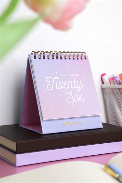 Matt Notebook 2026 Yılı Masa Takvimi