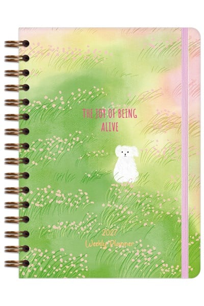 Matt Notebook 2027 Yılı A5 Ajanda Spiralli 15x21 cm - 12 Aylık Manzara