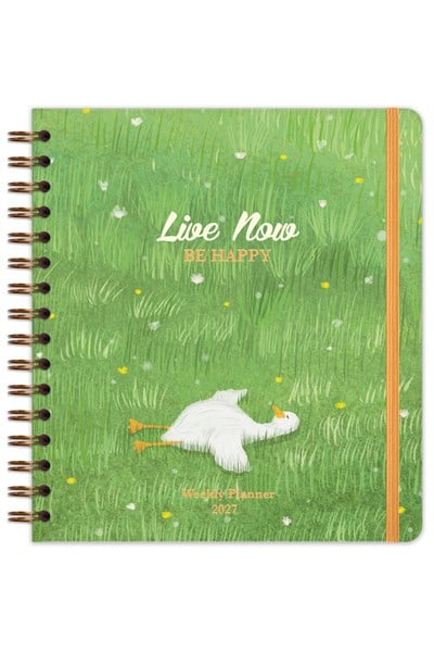 Matt Notebook 2027 Yılı Haftalık Kare Ajanda - 12 Aylık