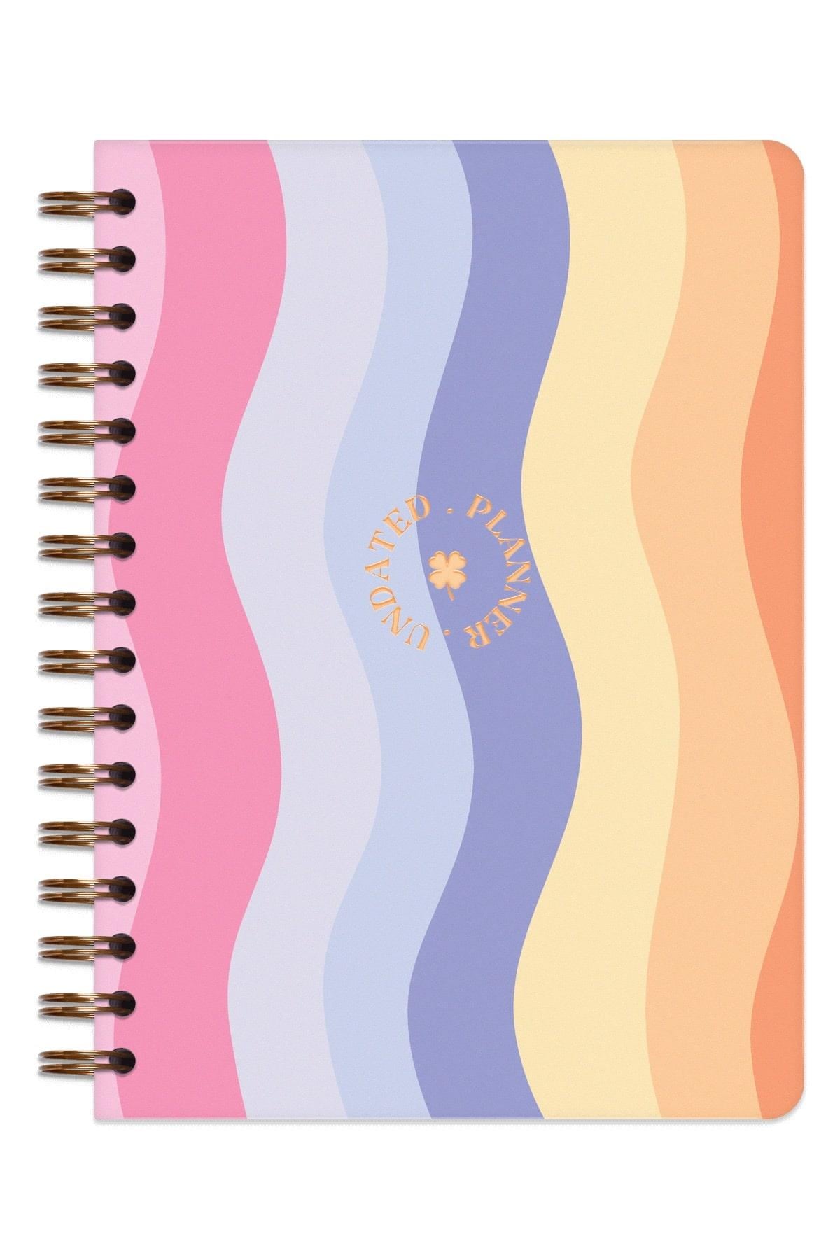 Matt Notebook A5 Spiralli Süresiz Planlayıcı Ajanda Gökkuşağı Matt Notebook A5 Spiralli Süresiz Planlayıcı Ajanda Gökkuşağı