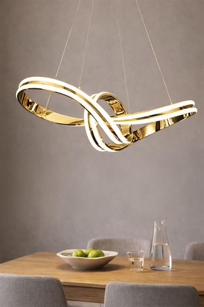 İmza 65 cm Gold LED Sarkıt Avize