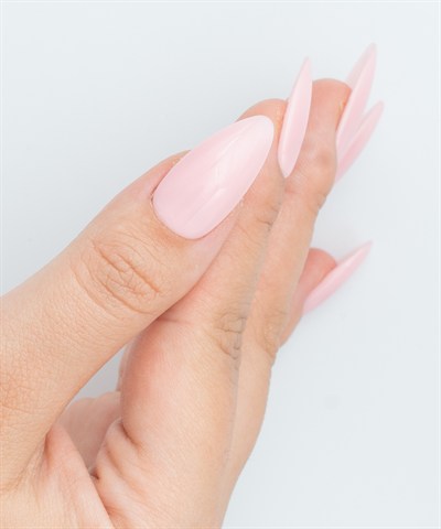 Baby Blush Protez Jel Takma  Tırnak - El Yapımı  Kalıcı Oje Nail Art - NC155