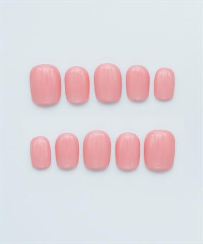 Bunny Pink Protez Jel Takma  Tırnak - El Yapımı  Kalıcı Oje Nail Art - NC150