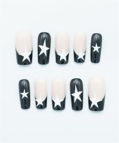 Protez Jel Takma Tırnak - El Yapımı Kalıcı Oje Nail Art - NC168