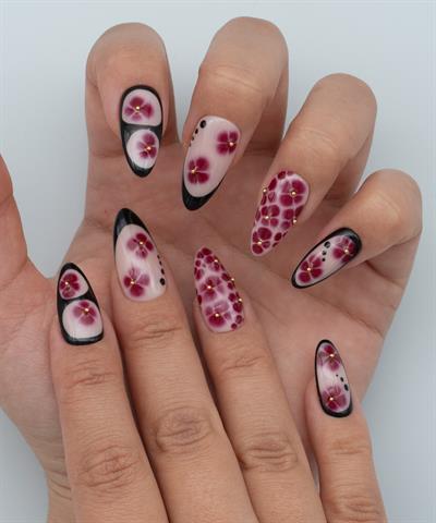 Northern Spring Protez Jel Takma Tırnak - El Yapımı Kalıcı Oje Nail Art - NC114