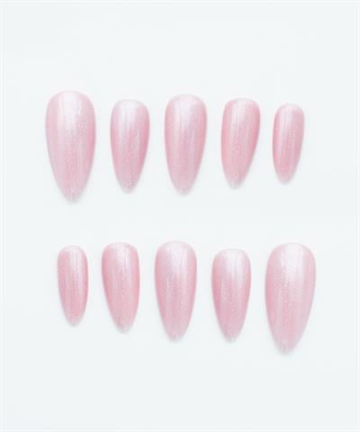 Rare Simplicity Protez Jel Takma Tırnak - El Yapımı Kalıcı Oje Nail Art - NC214