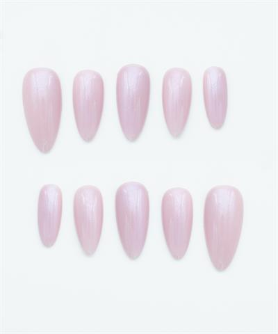 Thin Glow Protez Jel Takma Tırnak - El Yapımı Kalıcı Oje Nail Art Pink - NC210