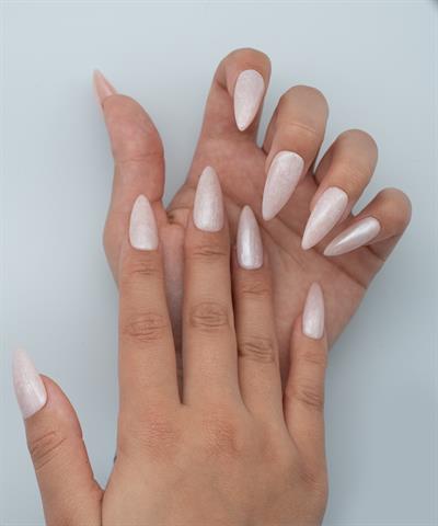 Pretty Witch Lace Protez Jel Takma Tırnak - El Yapımı Kalıcı Oje Nail Art - NC117