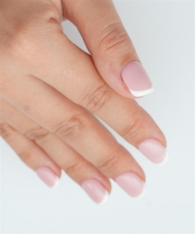 Soft French 2 Protez Jel Takma Tırnak - El Yapımı Kalıcı Oje Nail Art - NC243