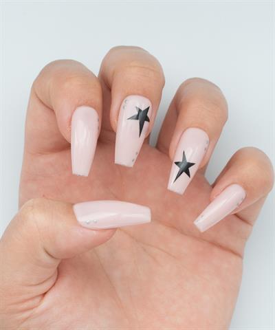 Protez Jel Takma Tırnak - El Yapımı Kalıcı Oje Nail Art - NC169