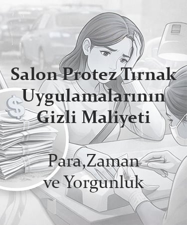 Salon Protez Tırnak Uygulamalarının Gizli Maliyeti: Para + Zaman + Yorgunluk