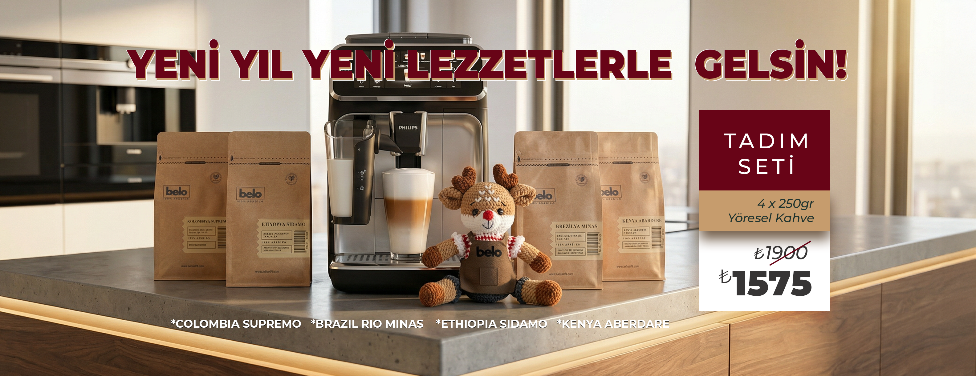 Belo Coffe Tadım Seti