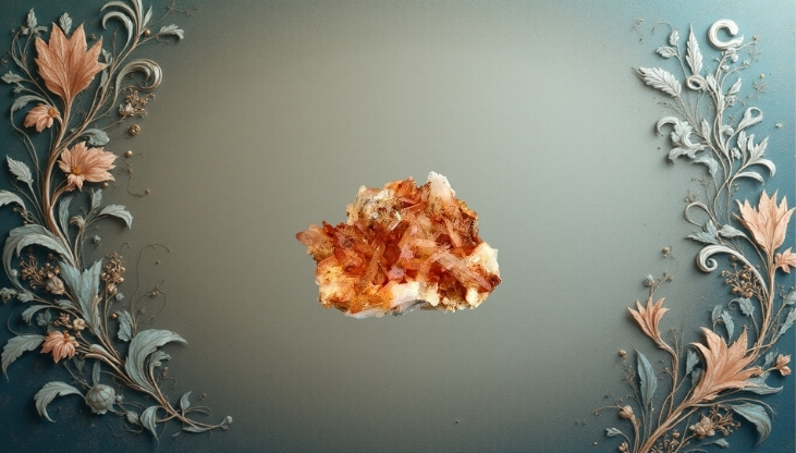 Kırmızı Kuvars Kristal Kümesi