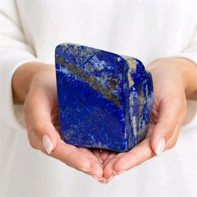 Lapis Lazuli Koleksiyonluk Doğal Taş Kütle – MNR1236