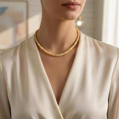 Opal Taşı Özel Tasarım Kolye – DKLY319