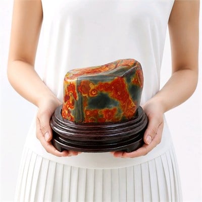 Polikrom Jasper Taşı Koleksiyonluk Kütle – MNR1240