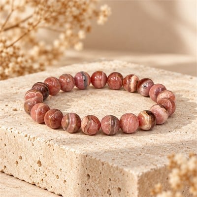 Rodokrozit Taşı Bileklik – BLK1068