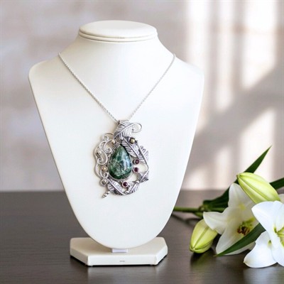 Serafinit Taşı Özel Tasarım Kolye – TSR1449