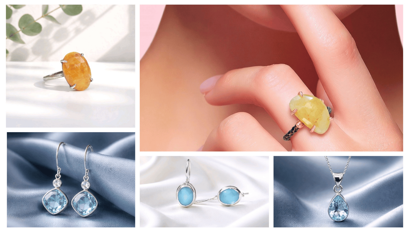 Mücevherat,Şıklık,Değerli Taşlar