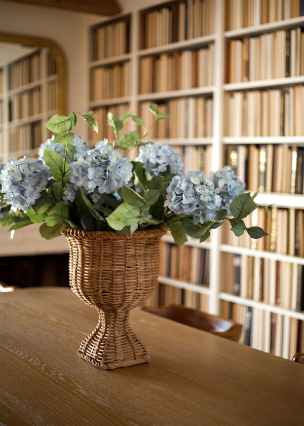 Fake Snowball and Hydrangea Flowers
