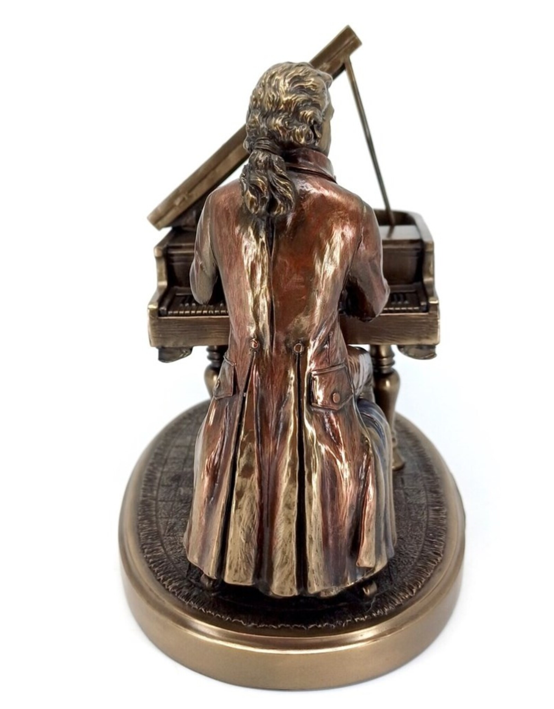 Veronese Mozart WU75168A4 piyano çalan besteci figürü alternatif açı