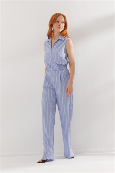 Çizgili Takım Mavi