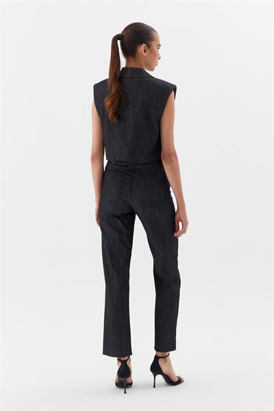 Düz Slim Pantolon Siyah