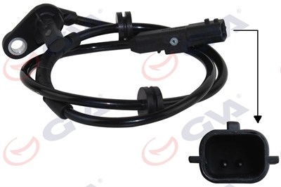 ABS SENSÖRÜ ARKA SAG CLIO II 98- 1640mm